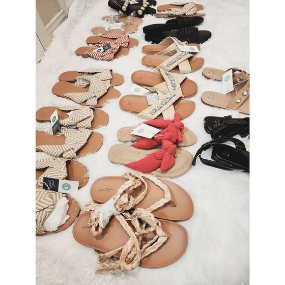 NWT reseller bundle of shoes, Universal Thread and A New Day - Picture 1 of 10